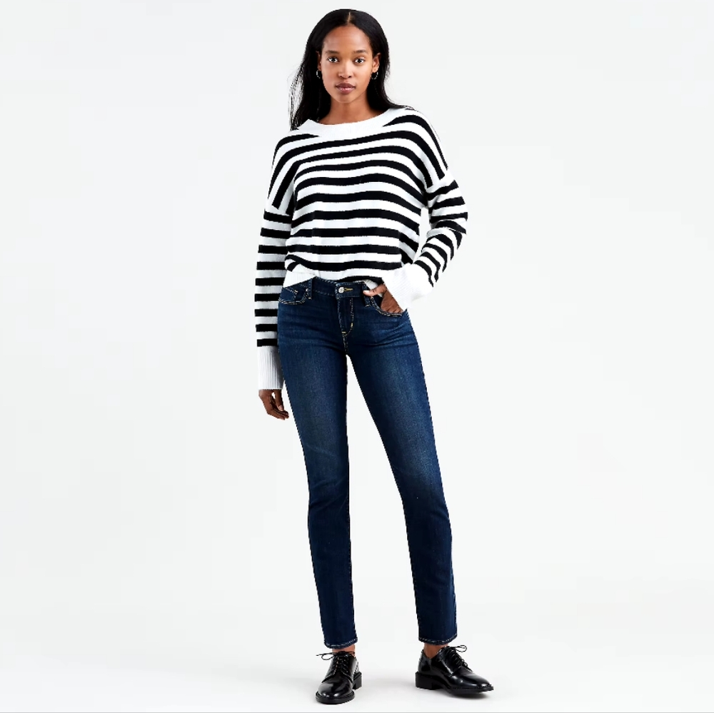 Levi's Mid Rise Skinny Women's Dark Wash Jeans W29 L32